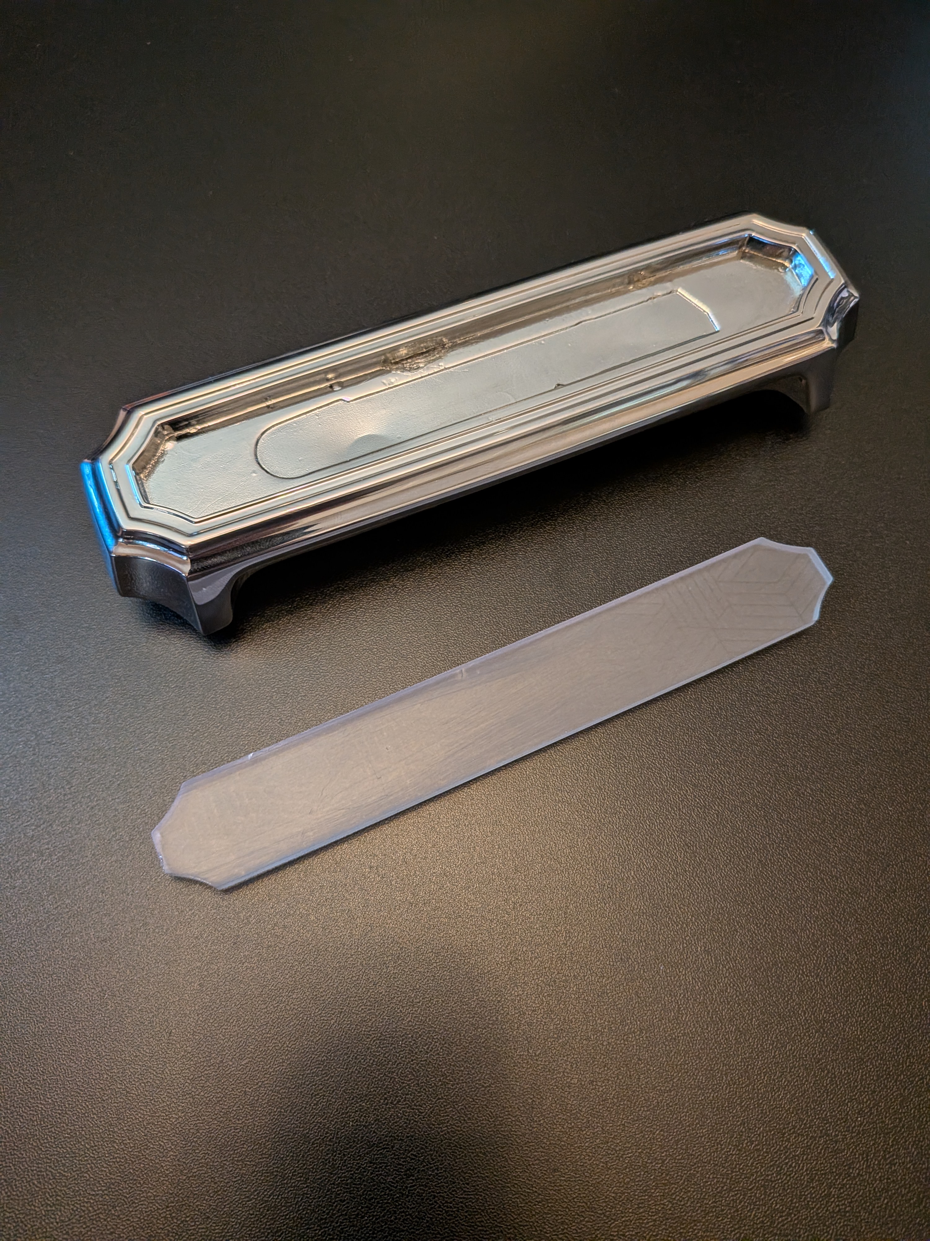 Custom Transparent Insert for Classic Car Badge